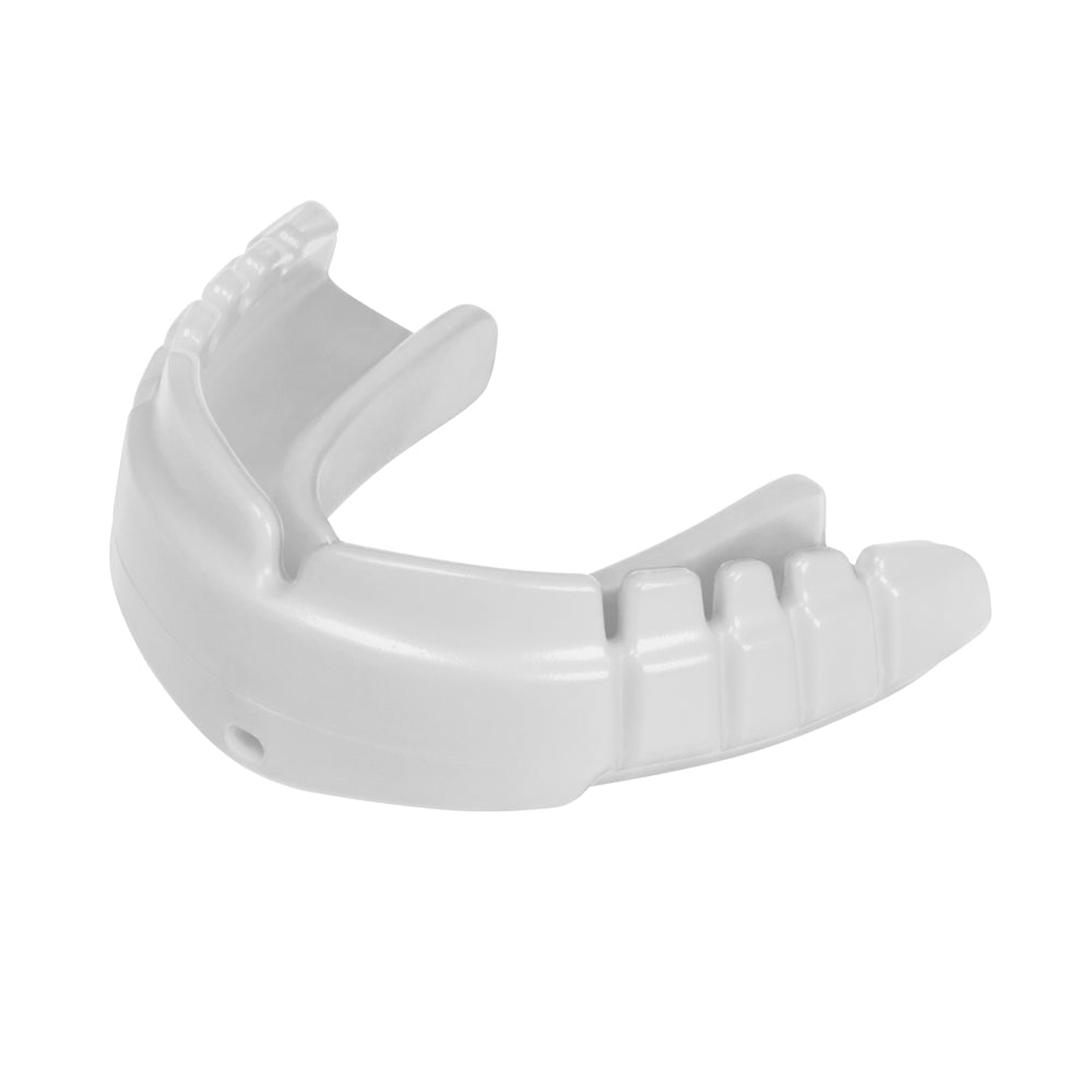 Snap-Fit White Mouthguard for Braces