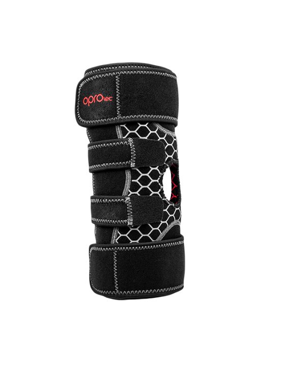Adjustable Knee Support with Open Patella