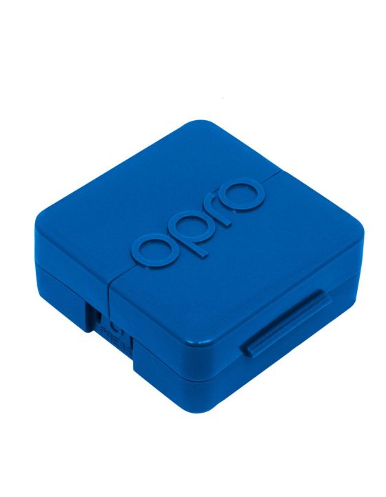 Antimicrobial Mouthguard Case Blue