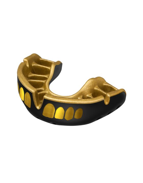 Gold Mouthguard  (Black Grillz)